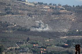 Israeli Airstrikes In Nabatieh Governorate - Lebanon