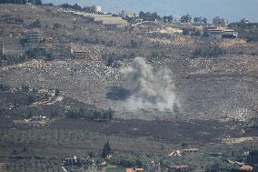 Israeli Airstrikes In Nabatieh Governorate - Lebanon