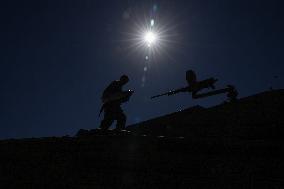 Israeli Army At Northern Israeli Border With Lebanon