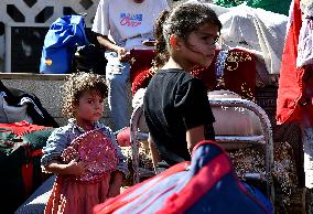 Around 100,000 Lebanese Cross Border Into Syria