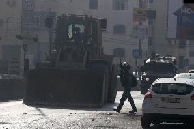 Israeli Forces Raid In Near Ramallah - West Bank