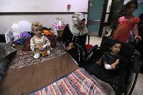 War Leaves Child Amputees Helpless In Deir al-Balah - Gaza