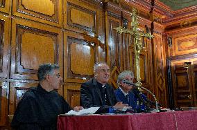 Restoration Works Of St. Peter's Baldachin And St. Peter's Chair At The Vatican