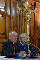 Restoration Works Of St. Peter's Baldachin And St. Peter's Chair At The Vatican