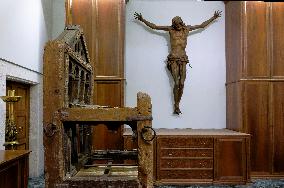 Restoration Works Of St. Peter's Baldachin And St. Peter's Chair At The Vatican