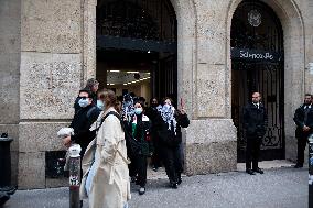 Pro-Palestian Rally At Sciences Po - Paris