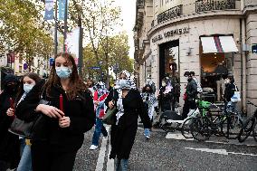 Pro-Palestian Rally At Sciences Po - Paris