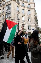 Pro-Palestian Rally At Sciences Po - Paris