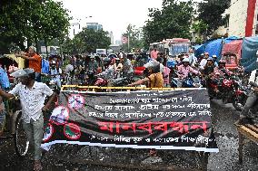 Students Protests In Dhaka.