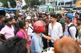 Students Protests In Dhaka.