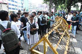 Students Protests In Dhaka.