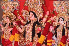 Bengali Hindus Celebrate The Durga Puja Festival In Mississauga, Canada