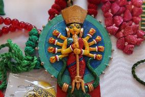 Bengali Hindus Celebrate The Durga Puja Festival In Mississauga, Canada