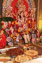 Bengali Hindus Celebrate The Durga Puja Festival In Mississauga, Canada