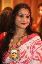 Bengali Hindus Celebrate The Durga Puja Festival In Mississauga, Canada