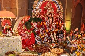 Bengali Hindus Celebrate The Durga Puja Festival In Mississauga, Canada