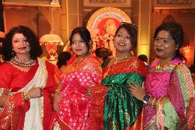 Bengali Hindus Celebrate The Durga Puja Festival In Mississauga, Canada