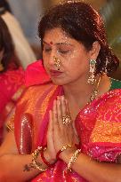 Bengali Hindus Celebrate The Durga Puja Festival In Mississauga, Canada