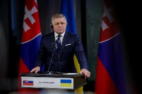 Slovakia's PM Fico Pledges To Block Ukraine's NATO Bid While In Office