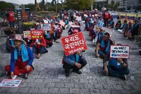 Korea Dog Meat Association Protests Against Dog Meat Ban Legislation