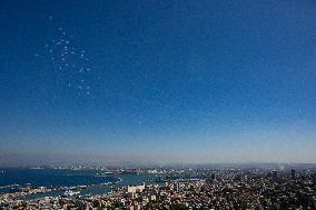 Dozens Of Rockets Fired From Lebanon At Haifa