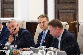 Weekly Meeting Of Poland's Prime Minister Donald Tusk With  The Ministers.