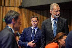 King Felipe Inaugurates UN International Conference on Victims of Terrorism