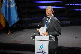 King Felipe Inaugurates UN International Conference on Victims of Terroris