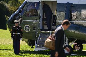 President Biden Departs White House