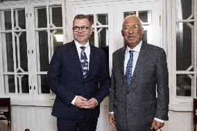 Finnish Prime Minister Orpo and European Council President-elect Costa meeting in Helsinki