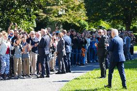 President Biden Departs White House For Wisconsin