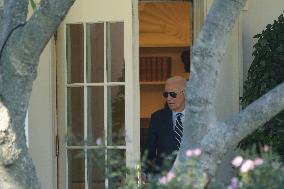 President Biden Departs White House For Wisconsin