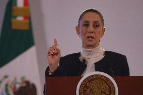 Mexico’s President Claudia Sheinbaum Briefing