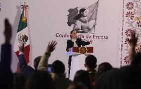 Mexico’s President Claudia Sheinbaum Briefing