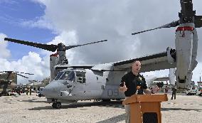 Futenma air base in Okinawa