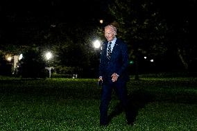 President Biden Arrives At White House - DC