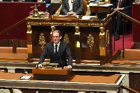 Parliamentary Session Debate On A Vote On No Confidence Motion - Paris