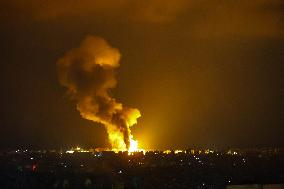 Blasts seen in Dahiyeh as Israel strikes Beirut