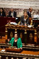 Debate And Vote On The Motion Of Censure At The National Assembly, In Paris