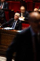 Debate And Vote On The Motion Of Censure At The National Assembly, In Paris