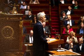 Debate And Vote On The Motion Of Censure At The National Assembly, In Paris