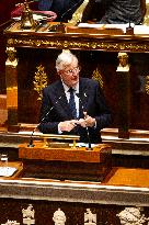 Debate And Vote On The Motion Of Censure At The National Assembly, In Paris