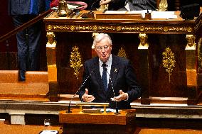 Debate And Vote On The Motion Of Censure At The National Assembly, In Paris