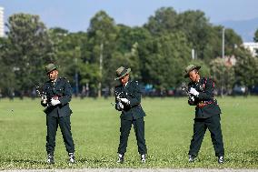 Nepal Army Fires Cannons, Rounds On Air, Hoist Flag As Part Of Grand Rehearsal For Phulpati, Part Of Dashain Celebration