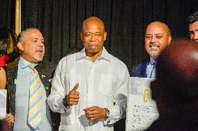 Mayor Eric Adams Attends Citation Award Reception