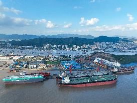 Shipbuilding Industry in Zhoushan