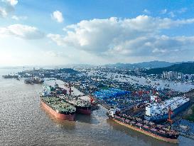 Shipbuilding Industry in Zhoushan