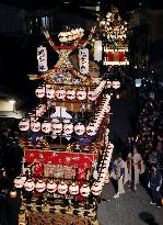 Takayama autumn festival in central Japan