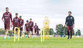 Team Poland before UEFA Nations League matches