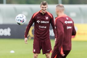 Team Poland before UEFA Nations League matches